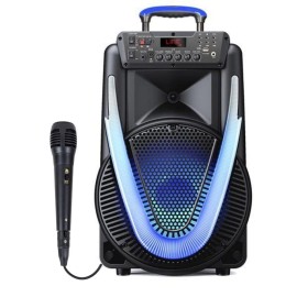 Caixa de Som Amplificada Sunny II 800W SP396 com Microfone Multilaser - SP396 (somente retirada em loja)