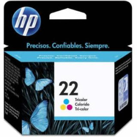 Cartucho HP Original 22 Colorido
