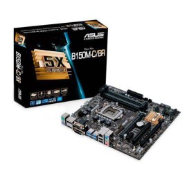 Placa-Me ASUS p/ Intel LGA 1151 mATX B150M-C/BR,4 X DDR4 HDMI/DVI/VGA/DP USB 3.0