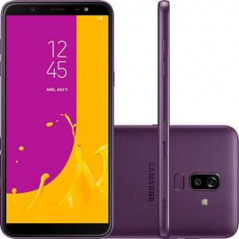 Smartphone Samsung Galaxy J8 64GB 8.0 Tela 6" 4G Cmera 16MP F1.7 + 5MP F1.9 - Violeta