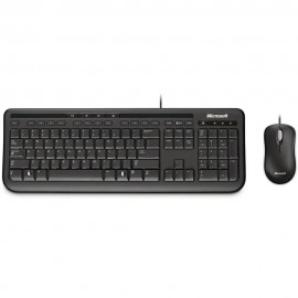 Teclado e Mouse Microsoft Wired Desktop 600  Multimdia