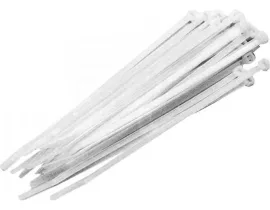 Abra�adeira Nylon 2,5x100mm Branca Storm