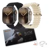 Microwear Smartwatch Ultra 4 Pro 49mm Tela Amoled 1GB Ram Caixa Tit�nio Gold