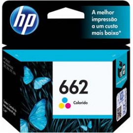 Cartucho Original HP 662 Colorido