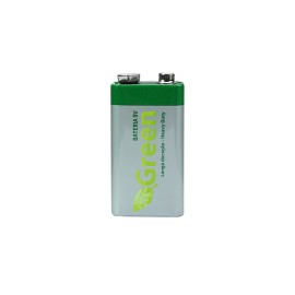  Bateria 9v 6f22 Mangans Heavy Duty - Granel - Green - 013-9191