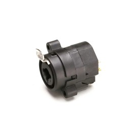 Conector Modelo xlr Combo Para Conexao xlr e p10 preto