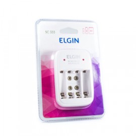 Carregador De Pilhas SC333 AA/AAA/9V Elgin