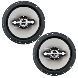  Par Alto Falante 6 Polegadas Quadriaxial Leson Ls6 140W Auto