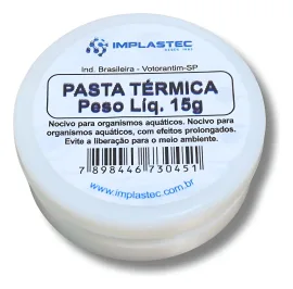 Pasta T�rmica Implastec 15g Pote