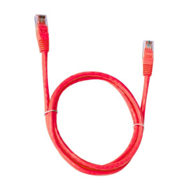 PlusCable Cabo de Rede Vermelho 1.5Metros PC-ETH6U15RD Cat.6 Patch Cord 