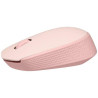 Mouse Sem Fio Logitech M170 USB 1000 DPI Rosa