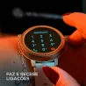 Smartwatch Flare Amoled � Prova D'�gua Mar Ip69k Strava Gps