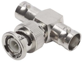 Adaptador Emenda Bnc T - 2 Fmea 1 Macho 