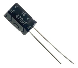 Capacitor Eletroltico 470uf X 16V - 105 Graus