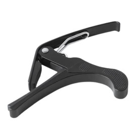 Capotraste de Alum�nio Nwt para Viol�o e Guitarra com Ajuste Seguro Preto NWT