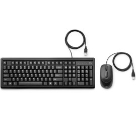 Teclado + Mouse com Fio HP 160, ABNT2 - 6HD76AA#AC4