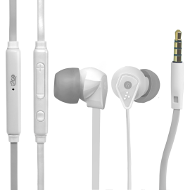 Fone De Ouvido Flat com Microfone I2go Branco