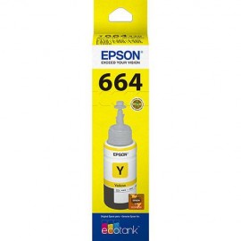 Refil de Tinta Epson Original 664 Amarelo