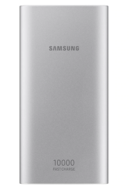 Carregador Porttil Samsung 10.000MAh Carga Rpida USB Tipo C - Prata