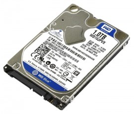 HD 1 TB para Notebook Western Digital - 8MB Cache - WD10JPVX 