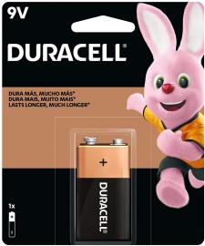 Bateria 9v Alcalina Duracell