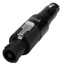 Adaptador Speakon Macho Para Xlr Fmea Black Series Chipsce