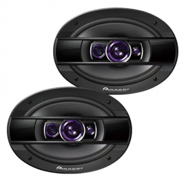 Par de Alto Falantes 6x9 69 Pioneer 100w Quadriaxial Ts-6960br