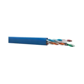 Cabo LAN Pysmian, CAT6, UTP, LSZH, 305M, Gigabit, Azul   (vendemos por metro) 