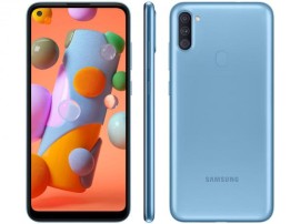 Smartphone Samsung Galaxy A11 64GB Dual Chip Android 10 Tela 6.4 - Azul