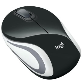 Mini Mouse Logitech M187 Sem Fio Preto