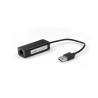 Cabo Adaptador p/ Rede USB 2.0 M / RJ45 F ADP-USBLAN100BK Plus Cable