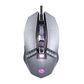 Mouse Hp Gamer Usb M270 2400dpi Led Chumbo
