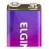 Bateria Recarregavel 9v 250 Mah Elgin Original