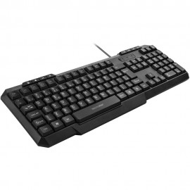 Teclado Multilaser Multimdia USB Preto - TC206