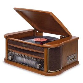 Vitrola Raveo pera com Bluetooth, CD Player, Rdio e USB 