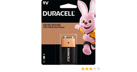 Pilha 9v Duracell Retangular Mn1604 Original