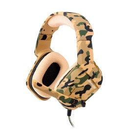 Headset Gamer Multilaser Warrior Osborn, Drivers 40mm, Army - PH336