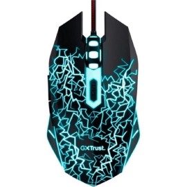 Mouse Gamer Trust GXT783X Preto Com MousePad 