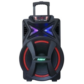 Caixa de Som Amplificada Amvox ACA Pancado 700W Bluetooth, USB, Radio FM, Micro SD (apenas retirada em loja)