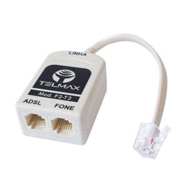Filtro De Linha Duplo - Telefone + Adsl 