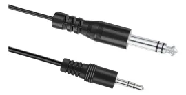 Cabo P2 para P10 Est�reo Plus Cable de �udio N�tido 2 Metros