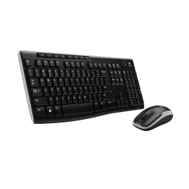 Teclado e Mouse Sem Fio Logitech MK270, ABNT2, Teclas de M�dia de F�cil Acesso, Conex�o USB, Pilhas Inclusas - 920-004433