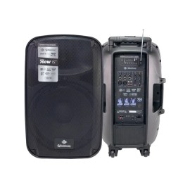 Caixa de Som Amplificada Com Bateria 15 PTY-700CH Partycab Waldman 700W