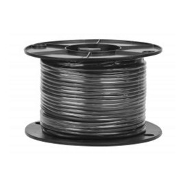 Cabo de Microfone Estreo 6mm 2 x 0,12mm 5 Metros Profissional Chip Sce Preto - 017-0465