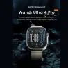 Microwear Smartwatch Ultra 4 Pro 49mm Tela Amoled 1GB Ram Caixa Tit�nio Gold