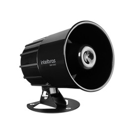 Sirene com Fio Intelbras 115 dB Preta - SIR 2000 