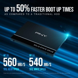  SSD - 2,5pol / SATA - 120GB - PNY - SSD7CS900- 120-RB 