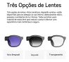 �culos Inteligente Cam�ra 4k Grava Video Tradu��o Bluetooth