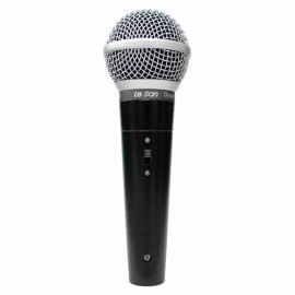 Microfone com Fio Dinmico Leson LS-50 Acompanha Cabo