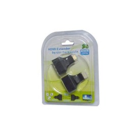 Extensor Hdmi 3d 30 Metros Via Cabo De Rede Utp Rj45 Cat5e/6